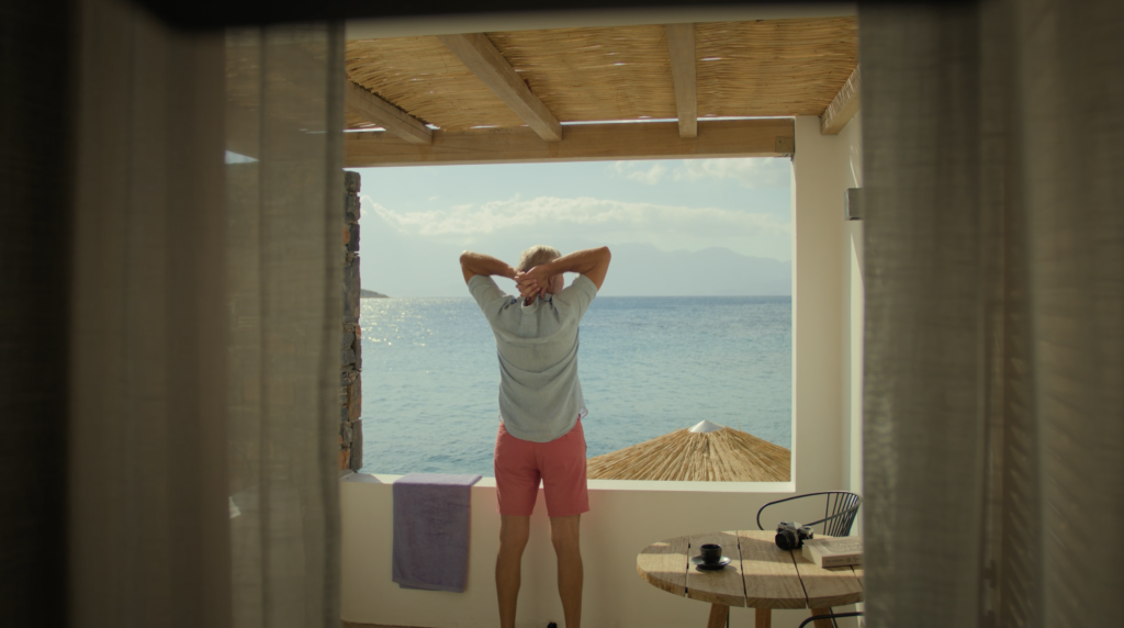 Cinematic frame from Agios Nikolaos Crete filmed by The Film Tailors, showcasing natural landscapes across different seasons